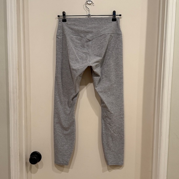 ALO Yoga Alosoft Heather Gray Leggings Medium - Picture 8 of 9